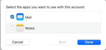 Apple Mail App Choices