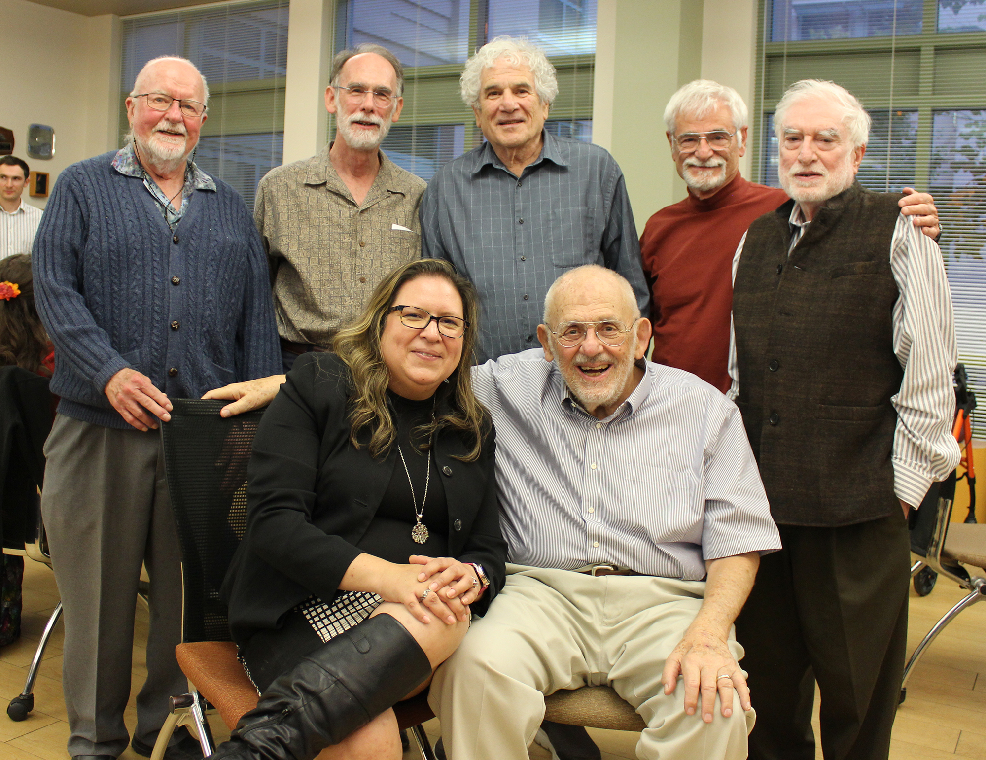 photo: CS chairs with Cleve Moler